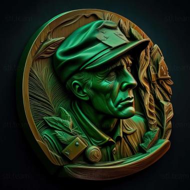 3D model Green Beret game (STL)